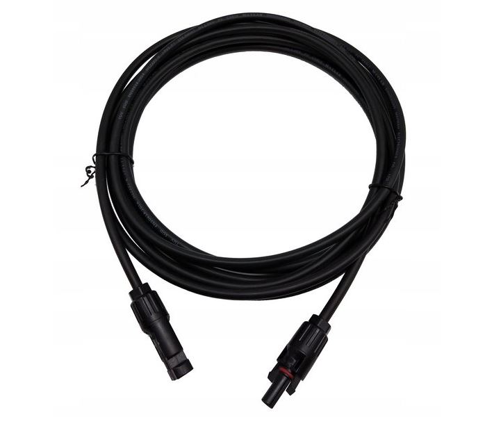 Prodlužovací kabel 6 mm²/ 5m, černý